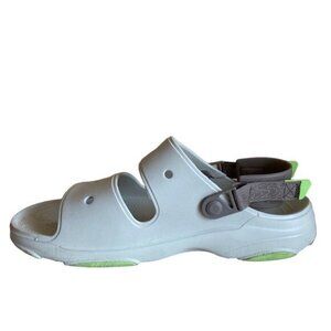 CROCS Classic All Terrain Sandal Mens 13 Bone Double Strapped